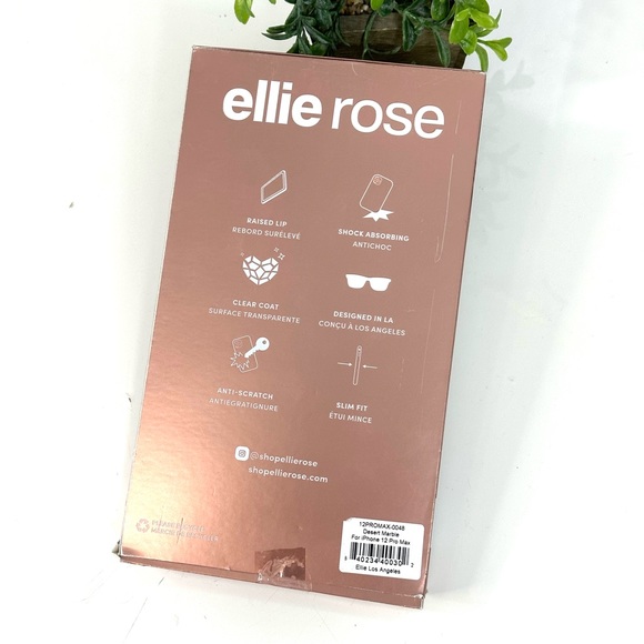 ELLIE ROSE for IPHONE 12 PRO MAX ultra slim ultra protective iPhone case marble - Picture 2 of 3
